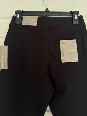 Soft Surroundings Soft Essential Pull On Bootcut Pants in black, size XS.